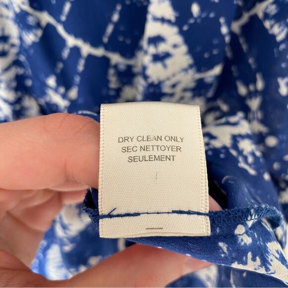 Rebecca Taylor Blue Batik Mini Dress - Picture 5 of 6